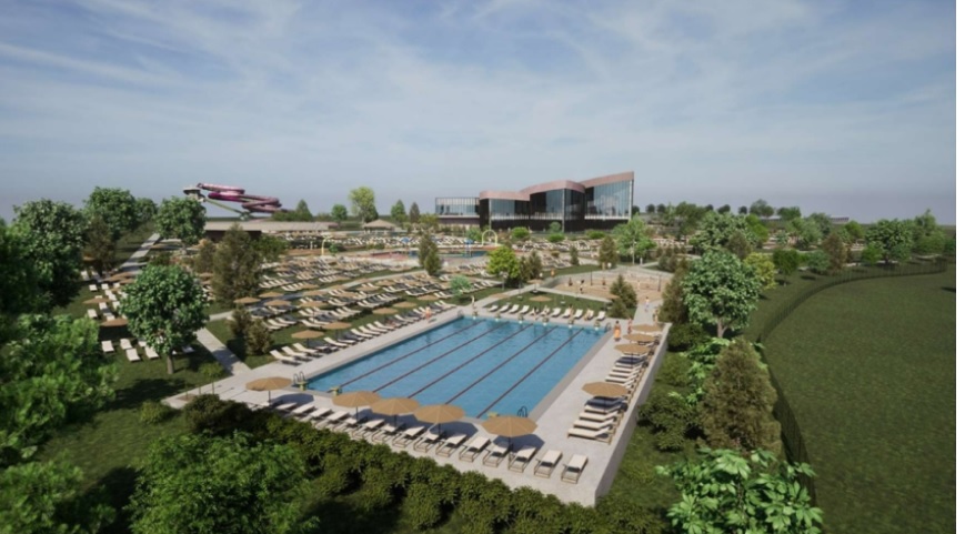 GALERIE FOTO Un aquapark ultramodern va fi construit în județul vecin