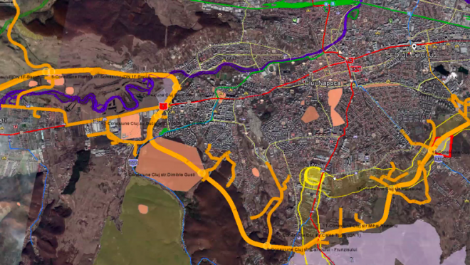 Centura metropolitană. Arhitecții cer mutarea poligonului din Florești
