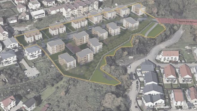 O agenție de turism își construiește un ansamblu de bloculețe în Mănăștur. Vestea bună: leagă rutier străzile Câmpului și Frunzișului