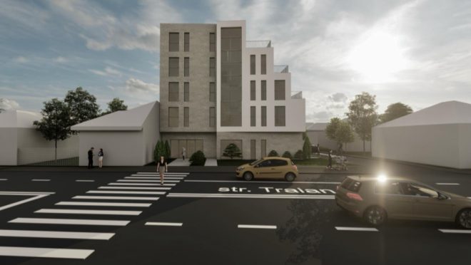 Strada Traian Vuia se transformă: în locul caselor vechi apar clădiri de 3 și 4 etaje