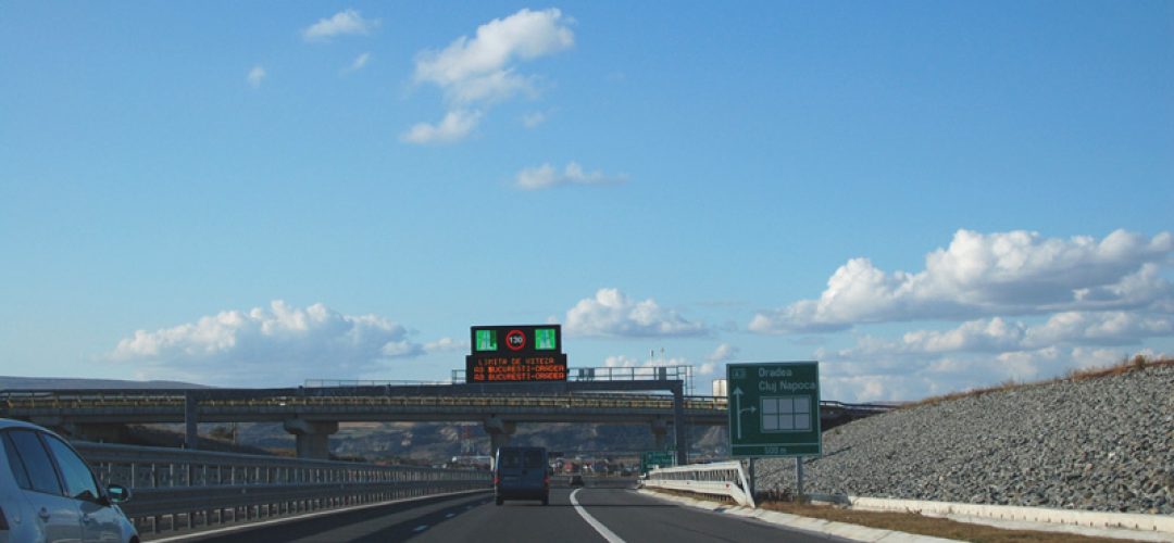 Restricții de circulație timp de o săptămână pe o secțiune din Autostrada Transilvania. Alternativa propusă de DRDP Cluj