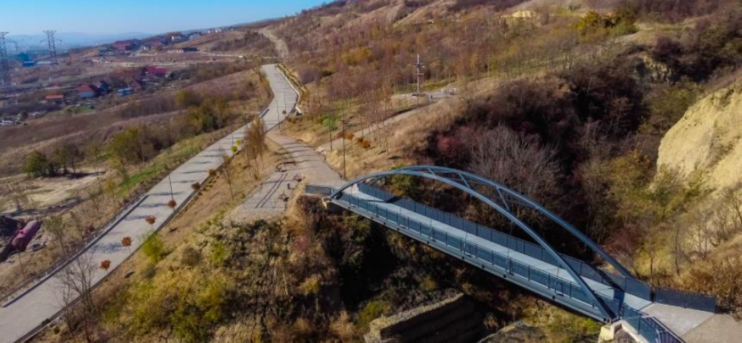 Noul parc de 21 de hectare cu pasarele și tiroliană. Finalizat acum, disponibil la primăvară