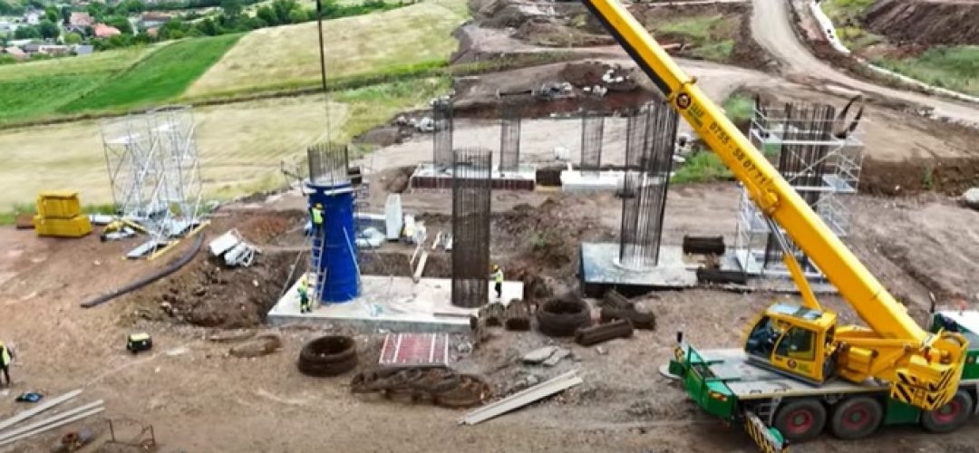 AUTOSTRADA TRANSILVANIA. Constructorul turc a primit autorizația de construire pentru realizarea unor viaducte. FOTO & VIDEO